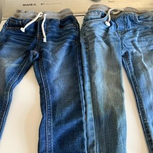 2 Pairs Cat & Jack 2T Toddler Jeans